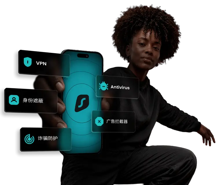 Surfshark VPN 官网设计